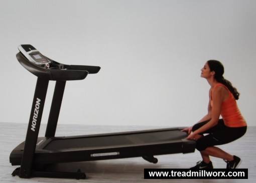 folding treadmill step 1