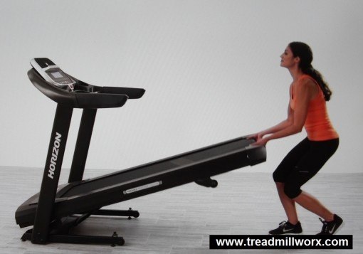 folding treadmill step 2