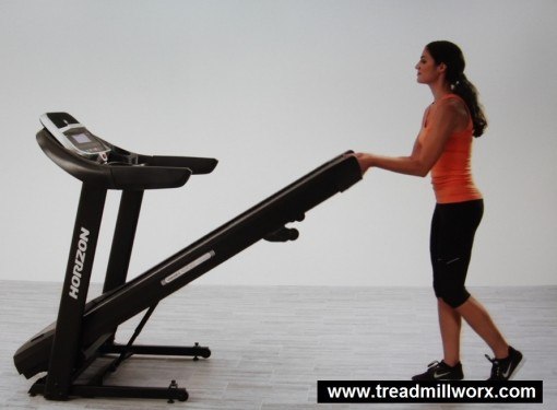 folding treadmill step 3