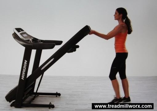 folding treadmill step 4