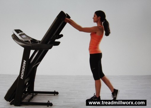folding treadmill step 5